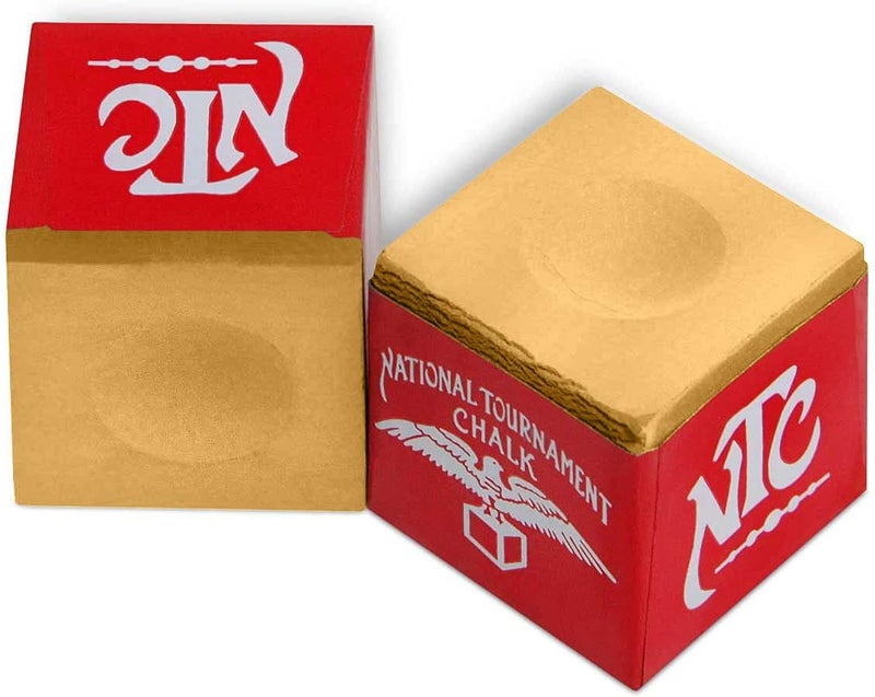 Silver Cup National Tournament Pool cue Billiard Premium Chalk - ONE Dozen - Image 2